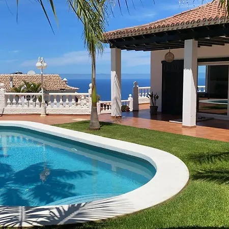 Villa Home2Book Stunnig Asian Sabina, Heated Pool & View Sauzal